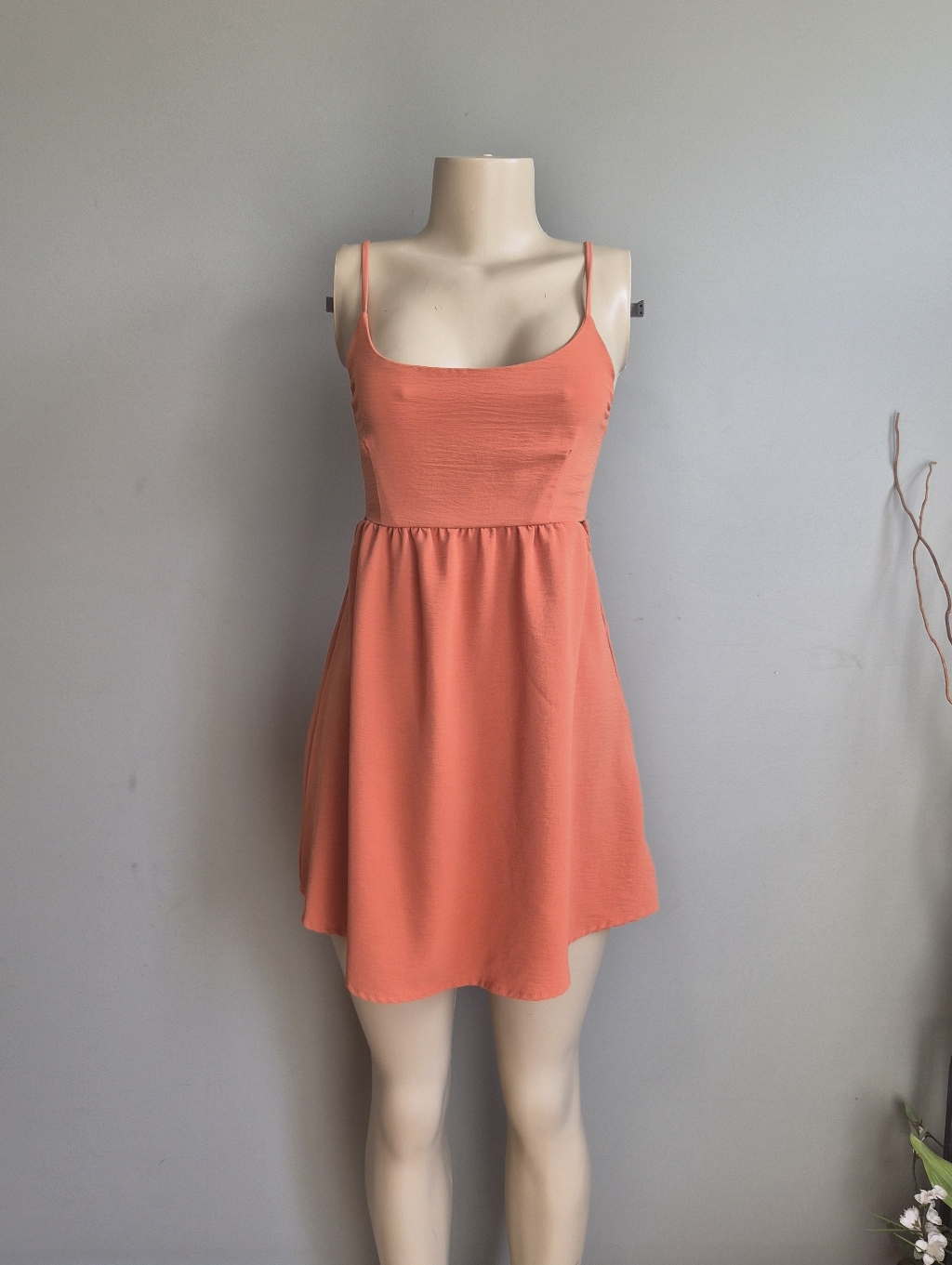 Altar'd State Sleeveless Coral Sundress Size M